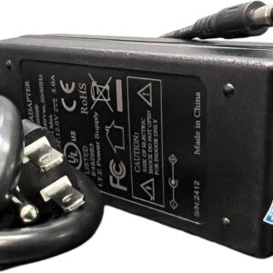 Adapter DVR 12V 5A หัวกลม สำหรับเครื่องบันทึก