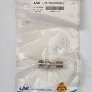 LINK UC-0094 หัว BNC F-Type (Female) to BNC (Male)